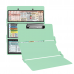WhiteCoat Clipboard® Trifold - Mint Food Industry Edition